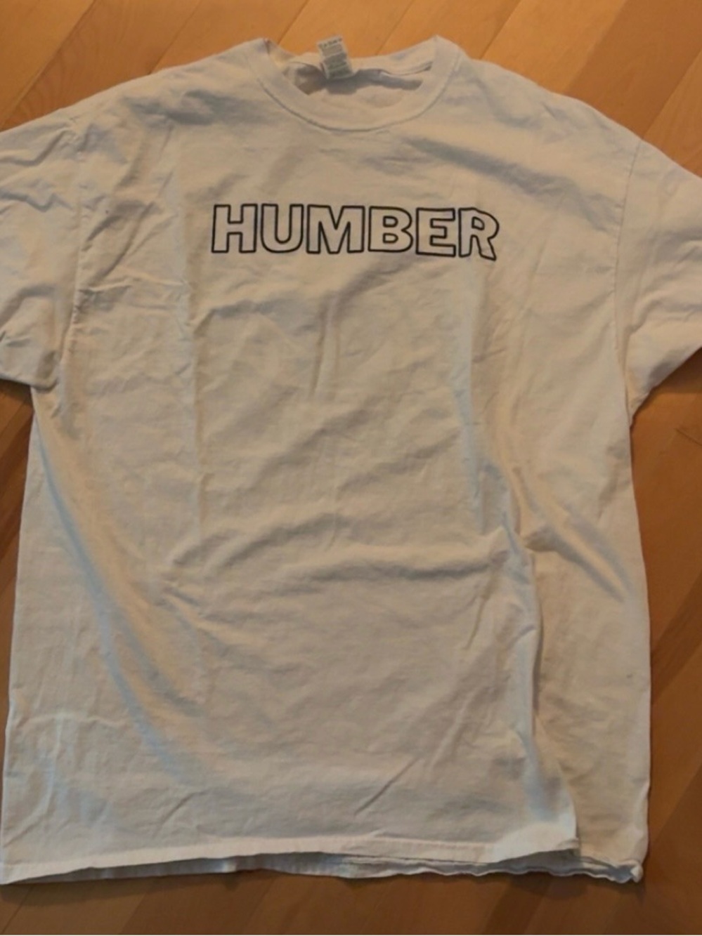White Humber Graphic Crewneck T-Shirt - Men